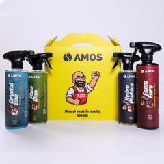 AMOS CRYSTAL ONE - gel curatare geamuri si oglinzi auto 500ml
