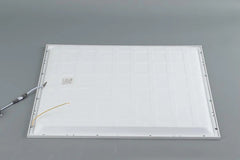 Panou LED, Patrat 60 x 60 x 2 cm, Lumina Rece 6000K, Aluminiu, 50W, Alb