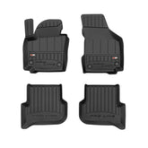 Covorase auto tip tavita Seat Altea, an fabricatie 2004 - 08.2015, caroserie hatchback distanta dintre sistemele de prindere de 31.5 cm sofer / 30.4 cm pasager | 3D407244