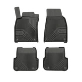 Covorase auto tip tavita Audi A6 C6, an fabricatie 03.2006 - 2011, caroserie combi dupa facelift, distanța dintre prinderile din spate: 34.5 cm | 77408852