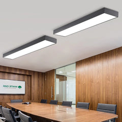 Panou LED, Model 8205BK, Lumina Rece, 6000K, 72W, Negru