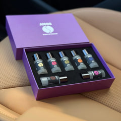 AMOS MINI PURPLE - SET 7 PARFUMURI DE REZERVĂ