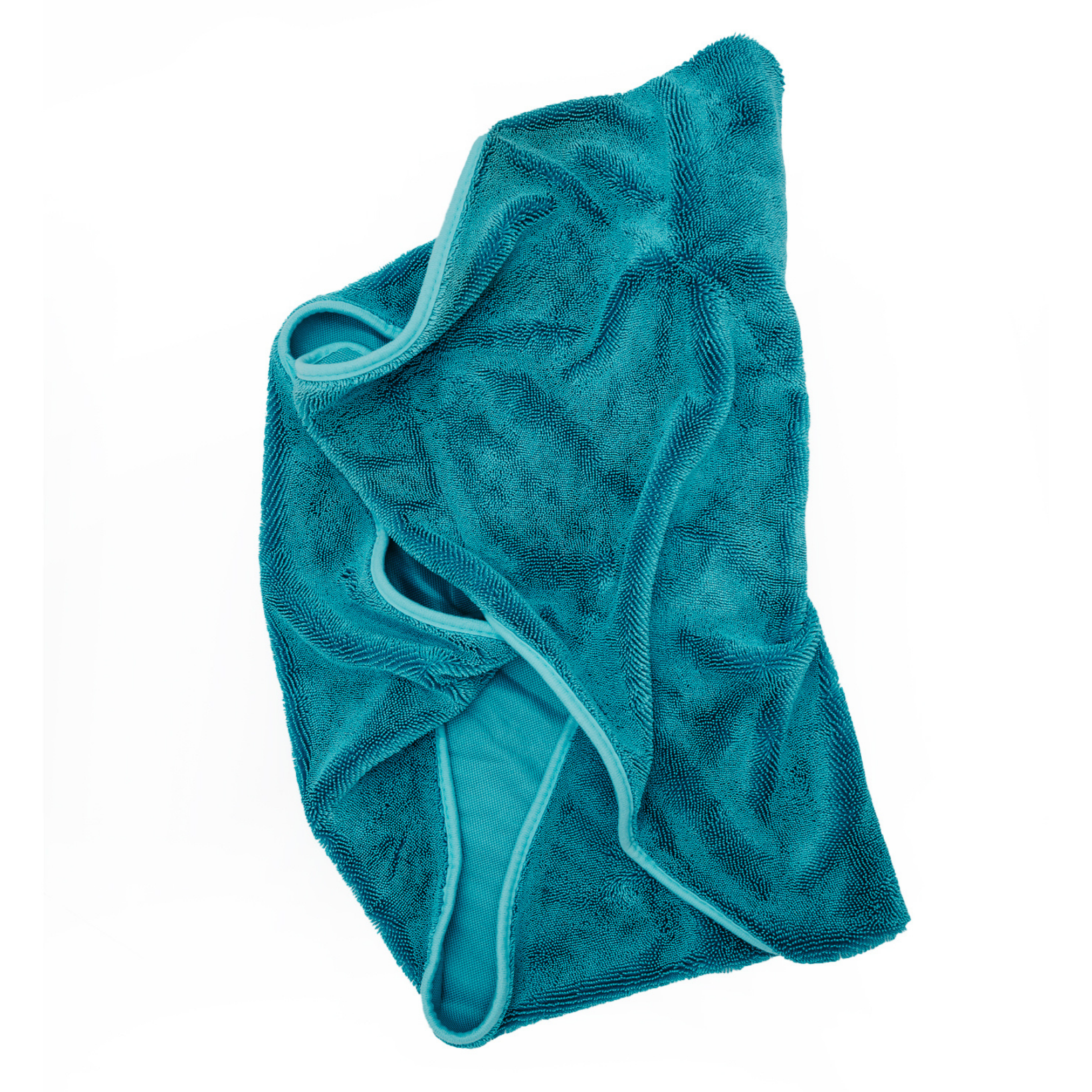 Super Dry: 2 Prosoape Ultra absorbante 1000GSM albastru + 2 Mănuși CADOU + detergent Fiber Glow