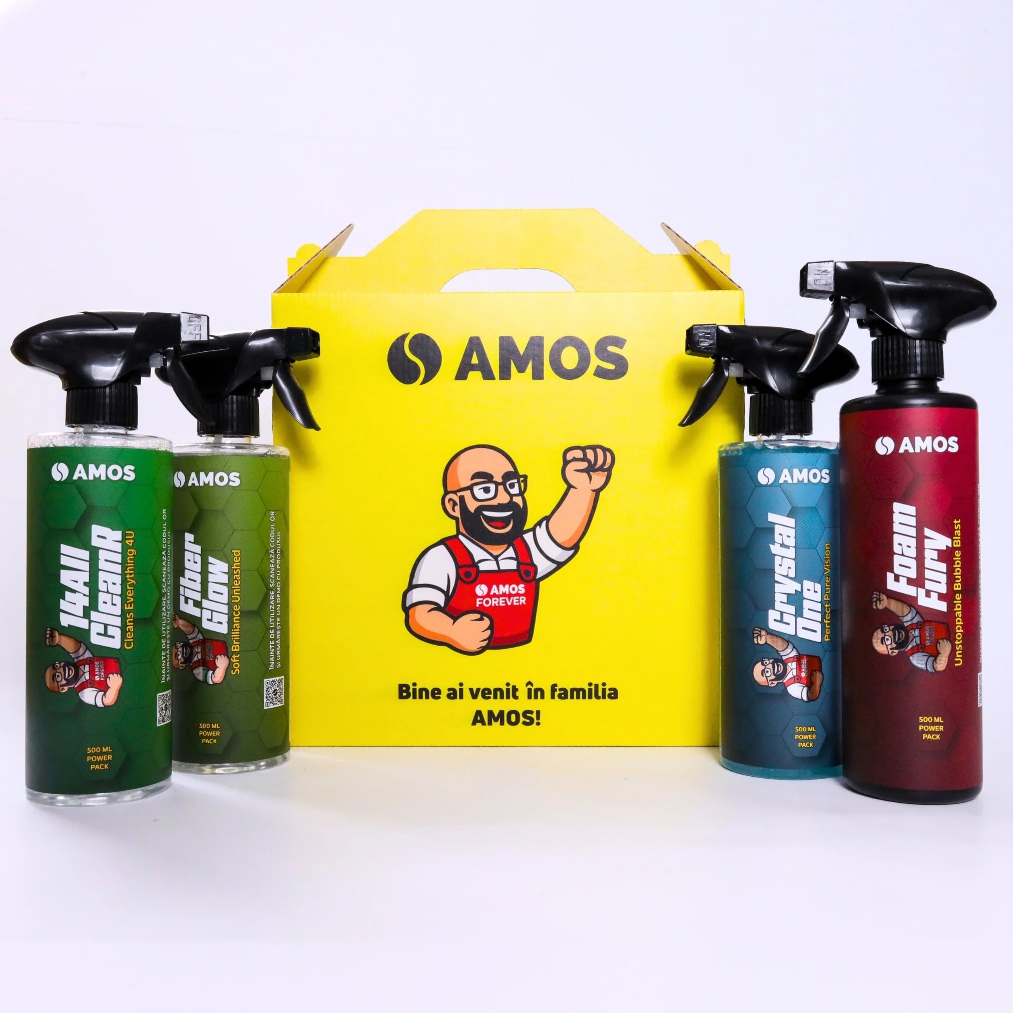 AMOS FOAM FURY - PRE-CURĂȚĂTOR CONCENTRAT PENTRU DETAILING AUTO 500 ML