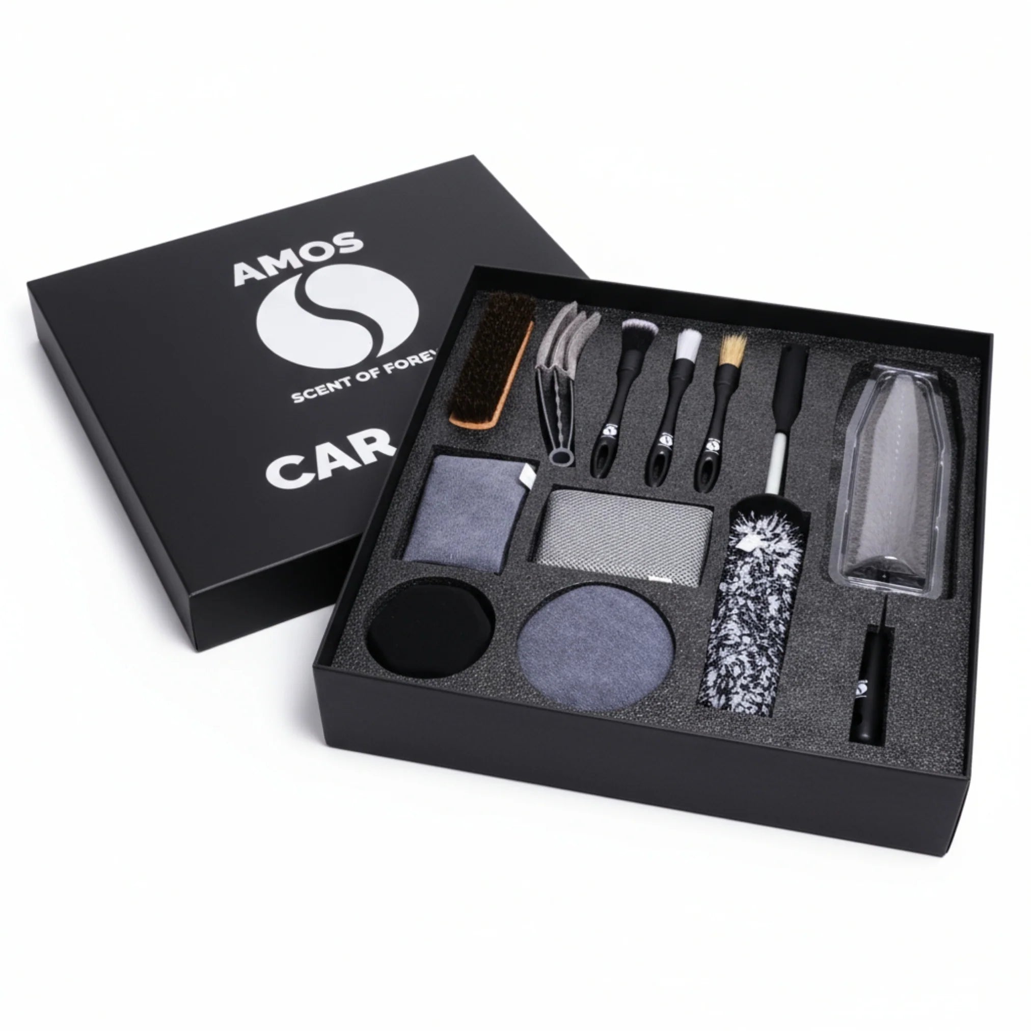 AMOS CAR CARE: SET COMPLET ACCESORII DETAILING