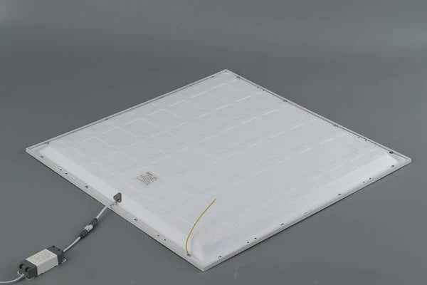 Panou LED, Patrat 60 x 60 x 2 cm, Lumina Rece 6000K, Aluminiu, 50W, Alb