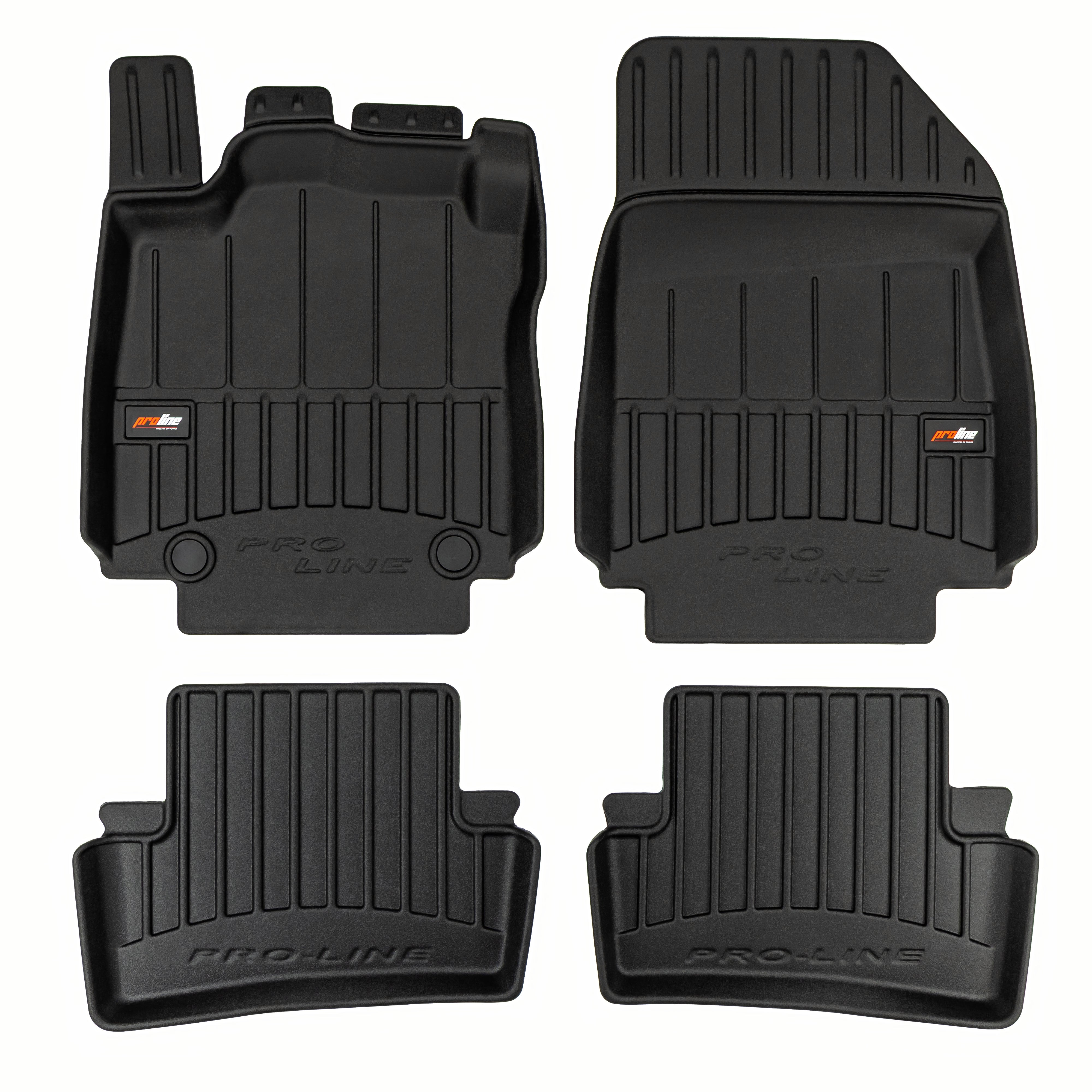 Covorase auto tip tavita Renault Clio IV, an fabricatie 10.2012 - 08.2019, caroserie hatchback | 3D802019