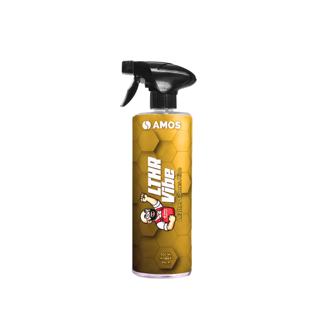 AMOS LTHR VIBE - ÎNGRIJIRE PREMIUM PENTRU SUPRAFEȚE DIN PIELE AUTO 500ML