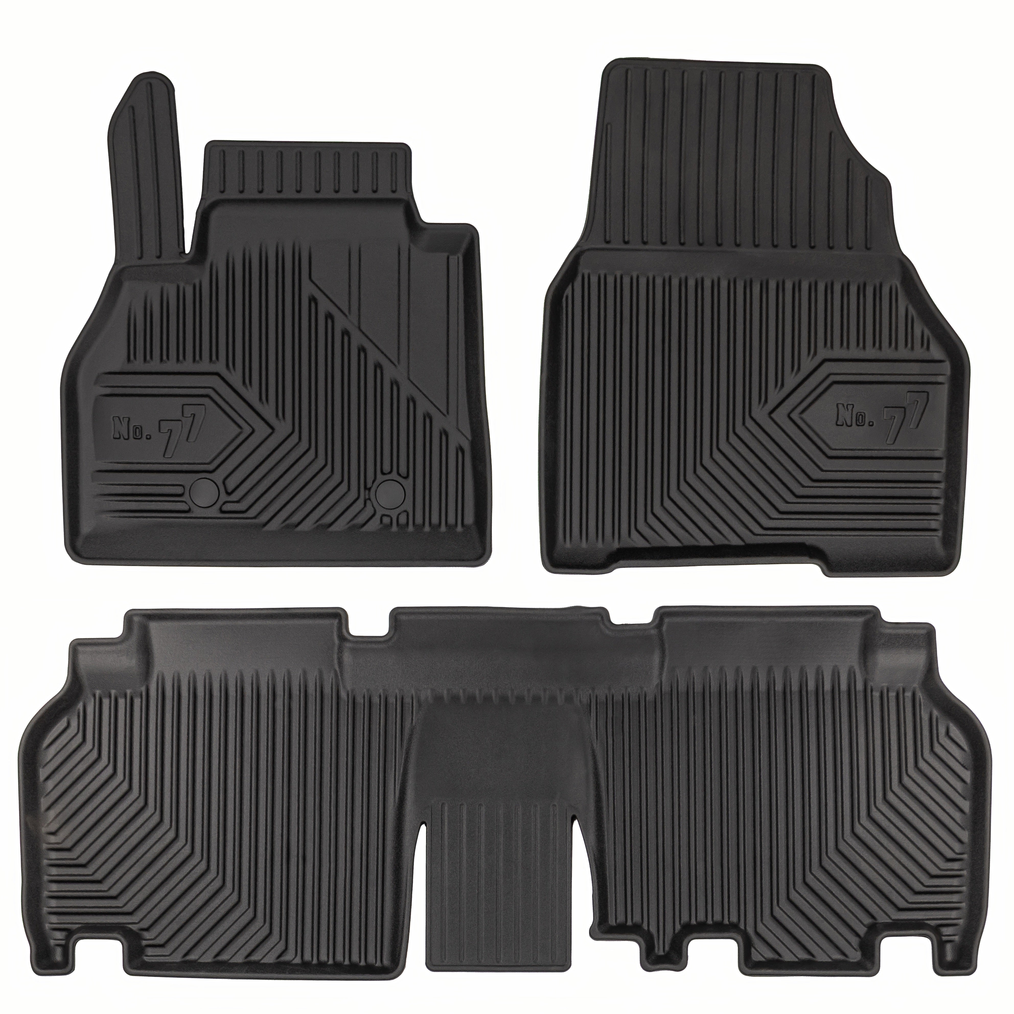 Covorase auto tip tavita Renault Kangoo II fabricatie 2008 - 04.2021, caroserie van, randul 1 si randul 2 #1