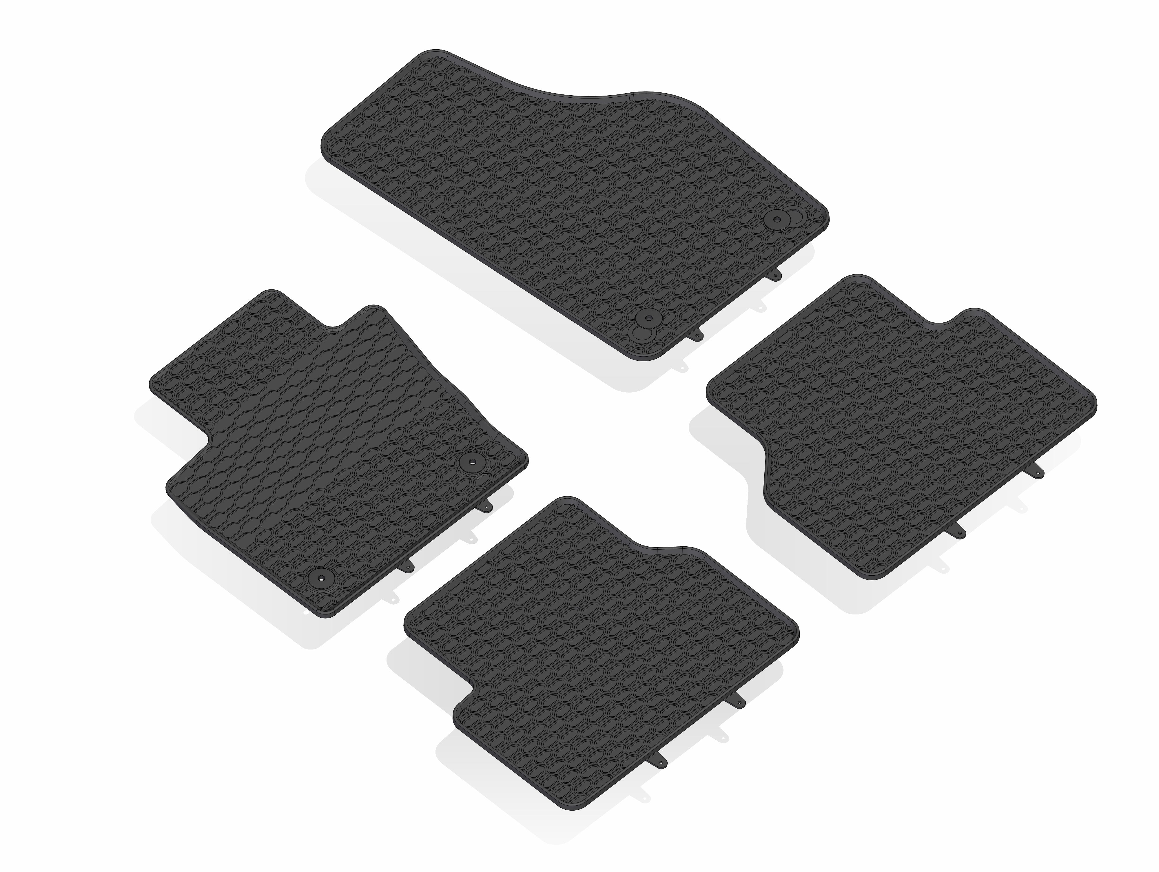 Covorase auto Volkswagen Tayron, an fabricatie 03.2025 - prezent, caroserie suv | 924