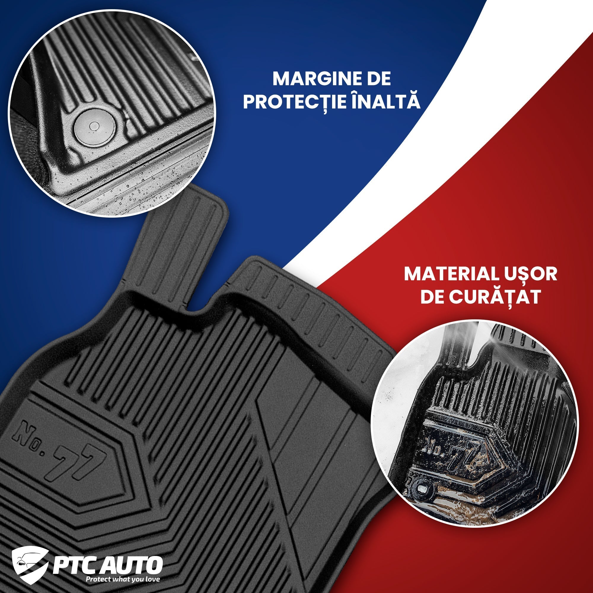 Covorase auto tip tavita Lexus UX 250H Hybrid, an fabricatie 03.2019 - prezent, caroserie suv nu corespunde pentru ux 300e | 77427389