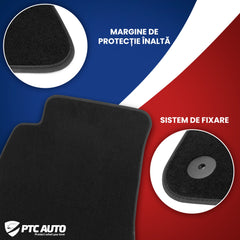 Covorase auto mocheta (negru) Renault Scenic II, an fabricatie 06.2003 - 05.2009, caroserie van | MX0002