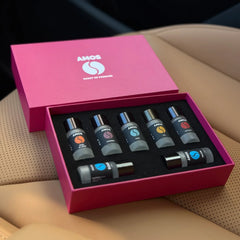 AMOS MINI PINK - SET 7 PARFUMURI DE REZERVĂ
