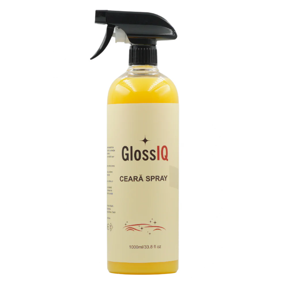 Ceara Spray IQ12 – protectie rapida cu carnauba, 1000 ml