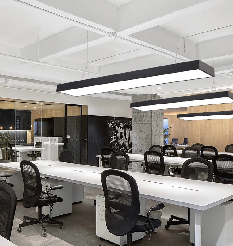 Panou LED, Model 8205BK, Lumina Rece, 6000K, 72W, Negru