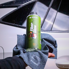 Super Dry: 2 Prosoape Ultra absorbante 1000GSM verde + 2 Mănuși CADOU + detergent Fiber Glow