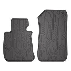 Covorase cauciuc fata BMW Seria 3 E90, an fabricatie 03.2005 - 12.2011, caroserie sedan fara x-drive (2buc) | ND0661