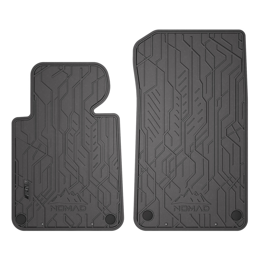 Covorase cauciuc fata BMW Seria 3 E46, an fabricatie 1998 - 08.2005, caroserie hatchback (2buc) | ND0660