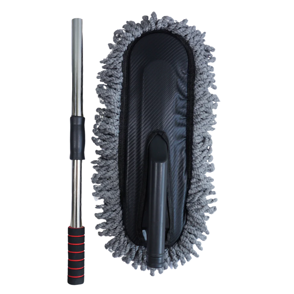 Perie pentru îndepărtarea prafului 40cm – mâner telescopic & cap interschimbabil