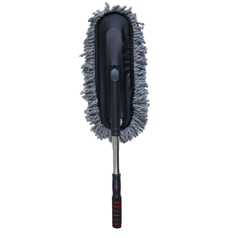 Perie pentru îndepărtarea prafului 40cm – mâner telescopic & cap interschimbabil