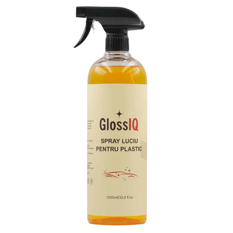 Spray Luciu pentru Plastic IQ13 – Restaurator ornamente exterioare, 1000 ml