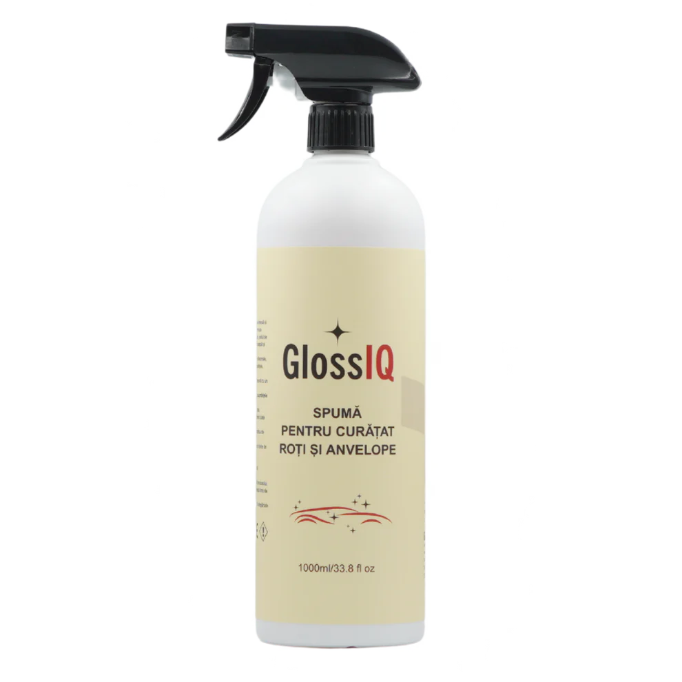 Spuma pentru Curatat Roti si Anvelope IQ19 – cleaner activ, gata de utilizare, 1000 ml
